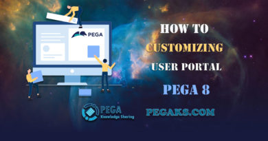 Customizing user portal pega