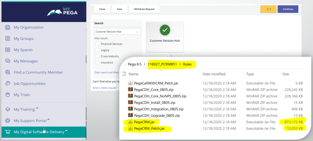 download pega crm